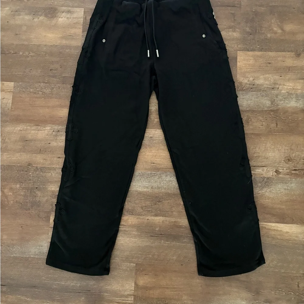 Black Chrome Hearts Sweatpants - Picture 1 of 4